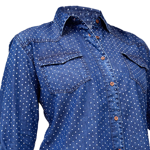 12 OZ Rigid Organic Cotton/Lyocell Dark